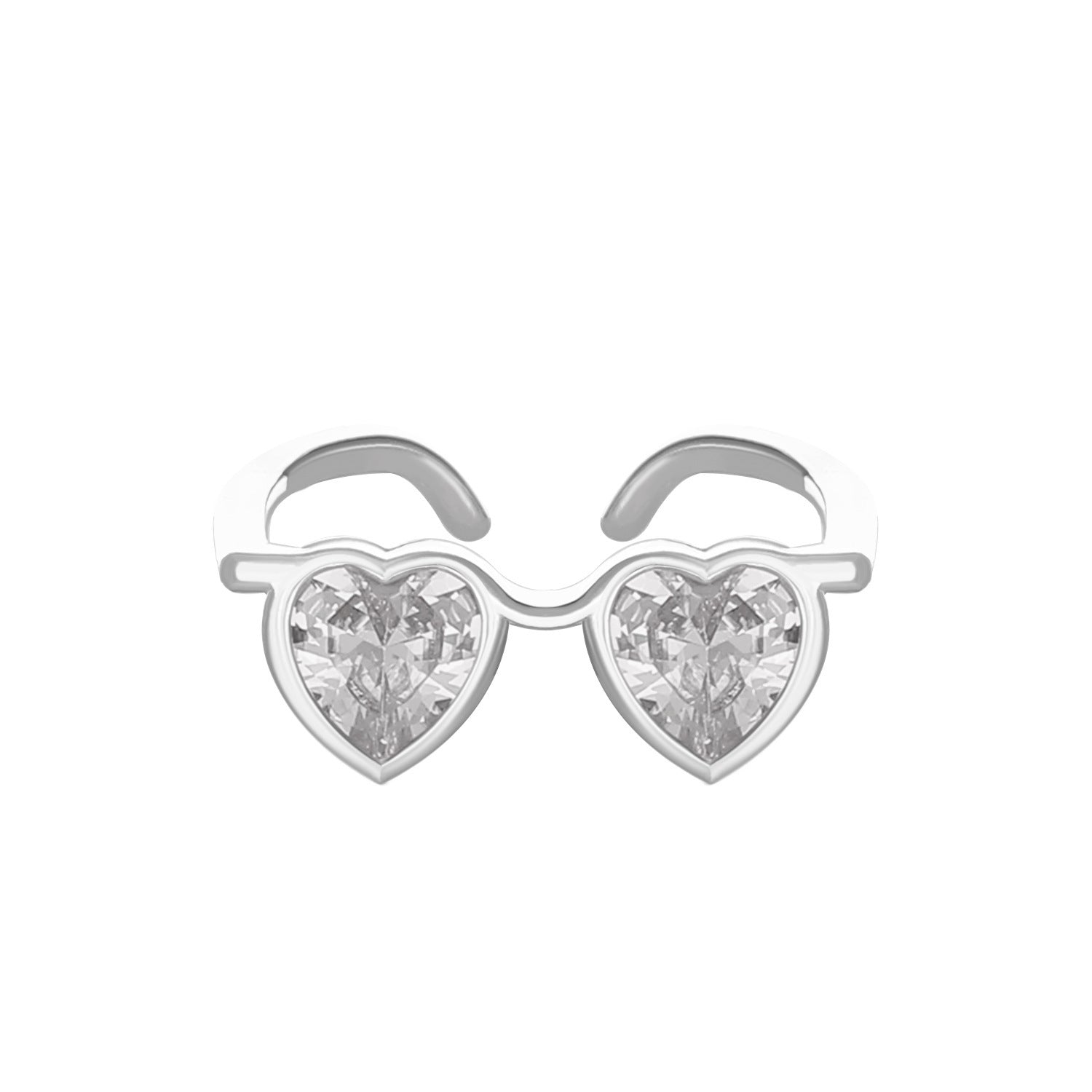 Wholesale Mini Women's Distinctive Creative Opening Couple's Ring